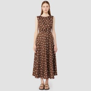 막스마라 여성 패턴 트윌 드레스 - Maxmara Womens Patterned Twill…