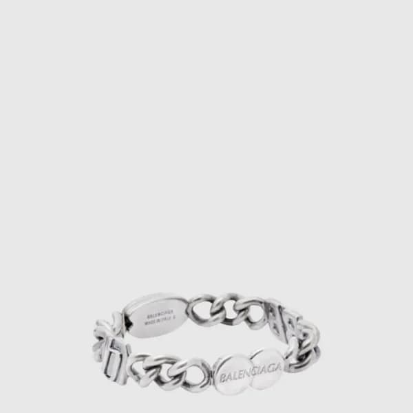 발렌시아가 남/녀 모나코 체인 브레이슬릿 - Balenciaga Unisex Monaco… - 1