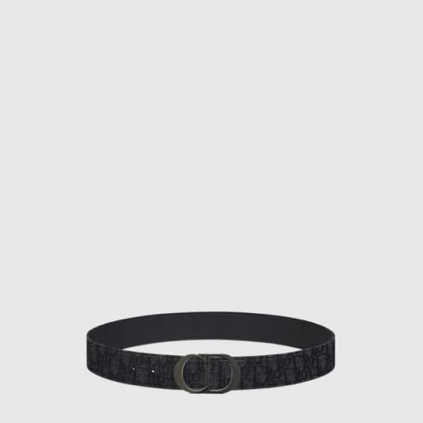 디올 남성 30 몽테인 리버서블 벨트 - Dior Mens 30 Montaigne Reve… - 1