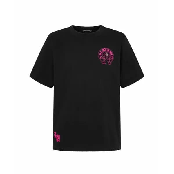 크롬하츠 남성 라운드 반팔티 - Chrom Hearts Mens Round Tshirt -… - 1