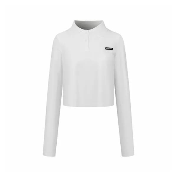 미우미우 여성 폴로 반팔 티셔츠 - Miumiu Womens Polo Tshirt - mic16278x