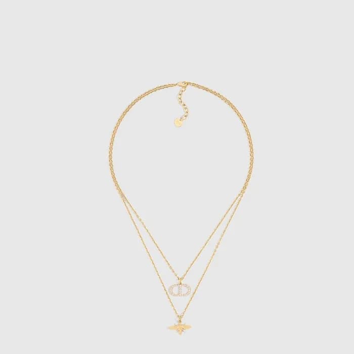 디올 여성 쁘띠 CD 비 네크리스 - Dior Womens Petit CD Bee Necklace - acc9660x - 1