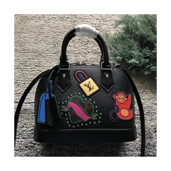 Louis Vuitton Alma BB Tote Shoulder Bag,25cm - 루이비… - 1