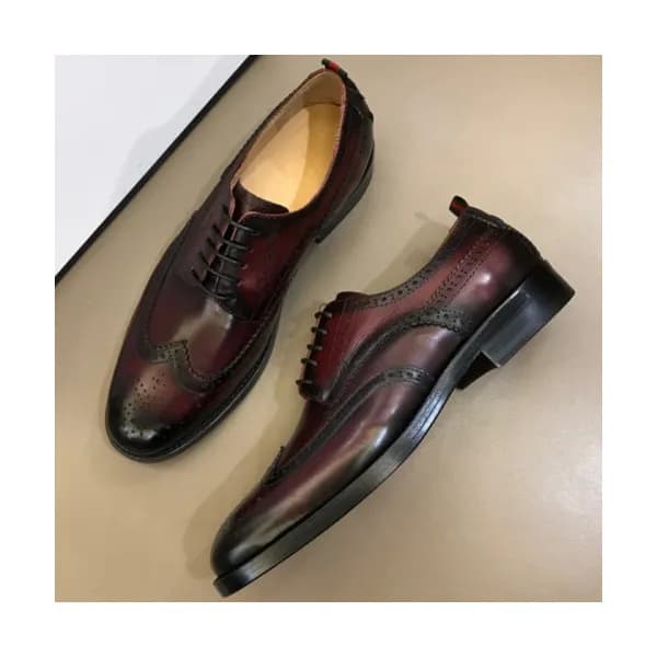 GUCCI 2018 MENS LEATHER OXFORD - 구찌 남성 레더 옥스퍼드 GU… - 1