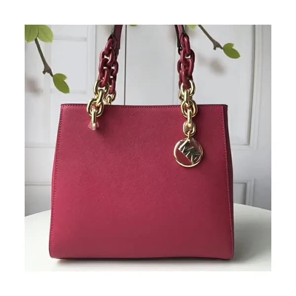 Michael Kors Leather Tote Shoulder Bag,23.5cm - 마이… - 1