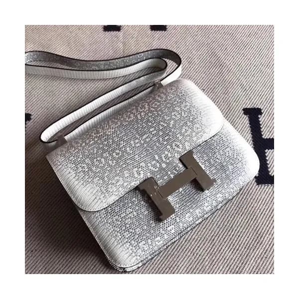 Hermes Constance Lizard Leather Shoulder Bag,24cm … - 1