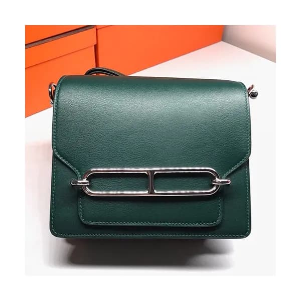 Hermes Roulis Swift Leather Shoulder Bag ,19cm - 에… - 1
