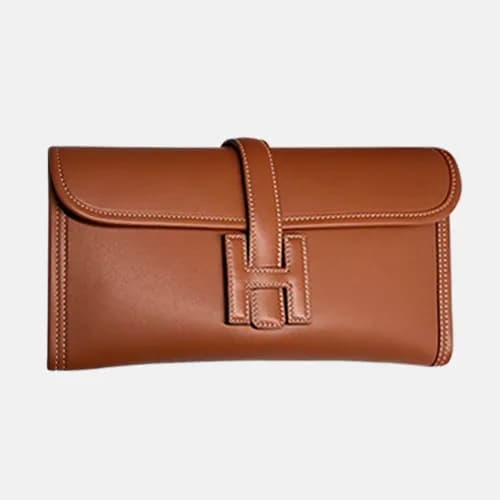 Hermes Jige Swift Leather Clutch Bag ,29cm - 에르메스 … - 1