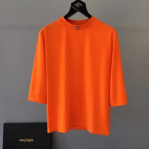 [매장판]Chanel 2019 Mens Cotton Short Sleeved Tshirt … - 1