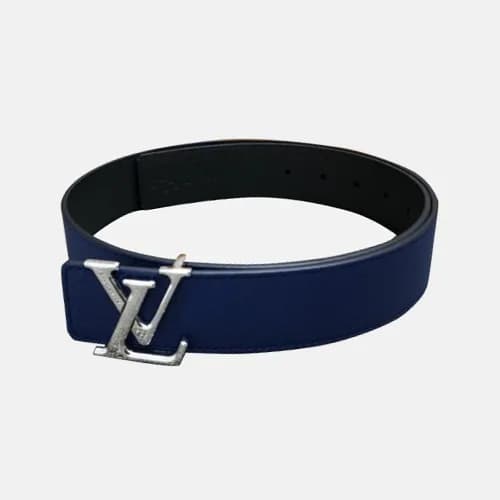 Louis vuitton 2019 Mens Initial Logo Leather Belt … - 1