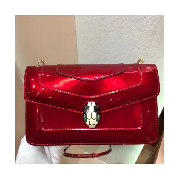 Bvlgari Serpenti Forever Chain Shoulder Bag,22CM -… - 1