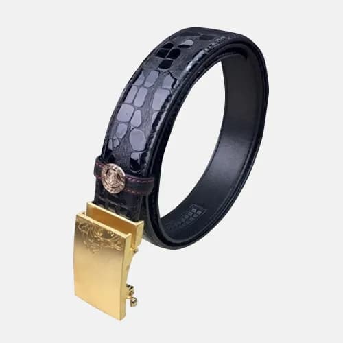 Salvatore Ferragamo 2019 Mens Gancio Buckle Leathe… - 1