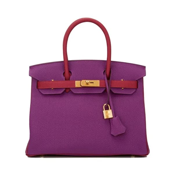 Hermes Birkin Togo Leather Tote Shoulder Bag ,30cm… - 1