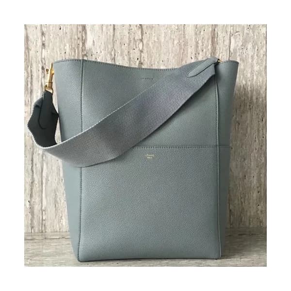 Celine Leather Sangle Shoulder Bag,33CM - 셀린느 레더 상… - 1