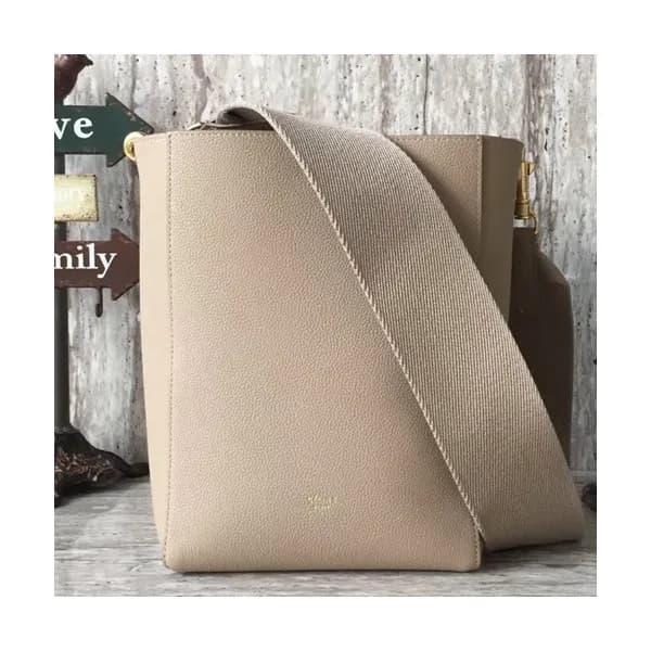 Celine Leather Sangle Small Shoulder Bag,25CM - 셀린… - 1