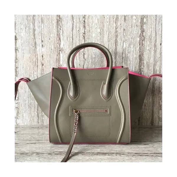 Celine Luggage Leather Tote Bag,30CM - 셀린느 러기지 레더 … - 1