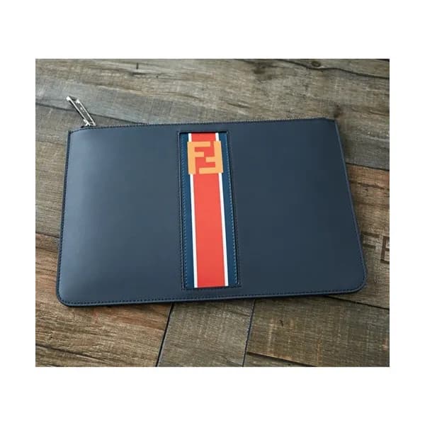 Fendi 2019 Leather Clutch Bag ,29.5CM - 펜디 2019 레더… - 1
