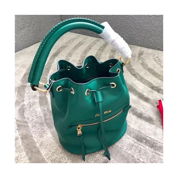 MiuMiu 2019 Bucket Tote Shoulder Bag,29cm - 미우미우 2… - 1