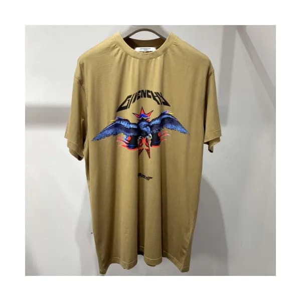 Givenchy 2019 Mm/Wm Fire Oversize Cotton Short Sle… - 1
