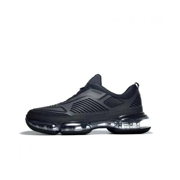 Prada 2019 Mens Casual Logo Leather Two-tone Runn… - 1
