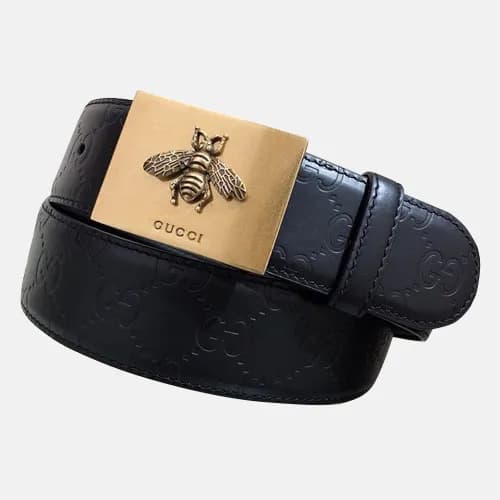 Gucci 2019 Mens Leather Belt - 구찌 2019 남성용 레더 벨트 G… - 1
