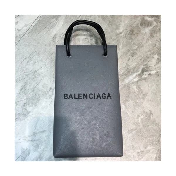 Balenciaga 2019 Leather Super Mini Tote Shoulder B… - 1