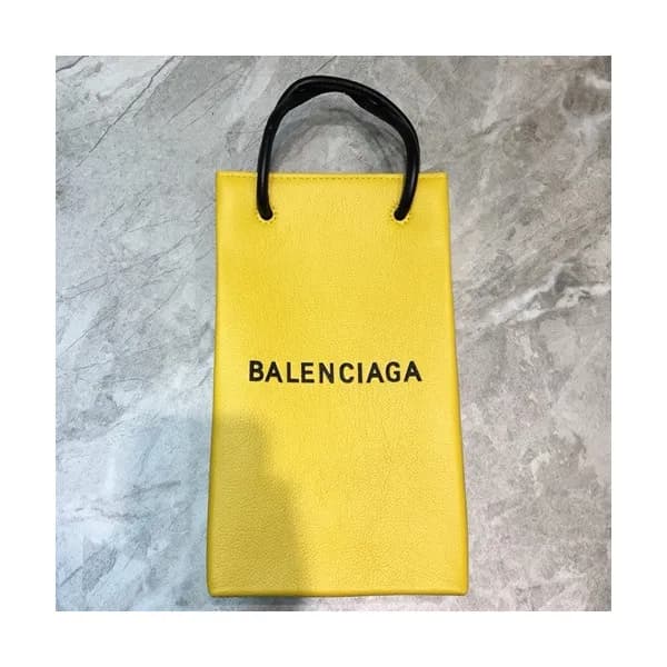 Balenciaga 2019 Leather Super Mini Tote Shoulder B… - 1