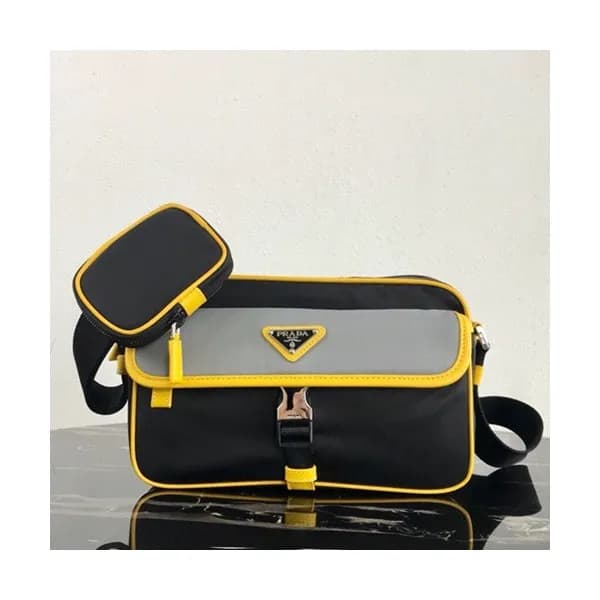 Prada 2019 Nylon Messenger Shoulder Bag,25CM - 프라다… - 1