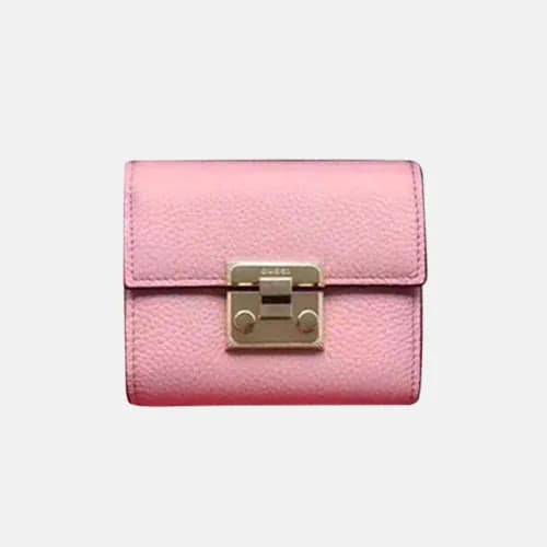 Gucci 2019 Padlock Leather Wallet,453155 - 구찌 패드락 … - 1