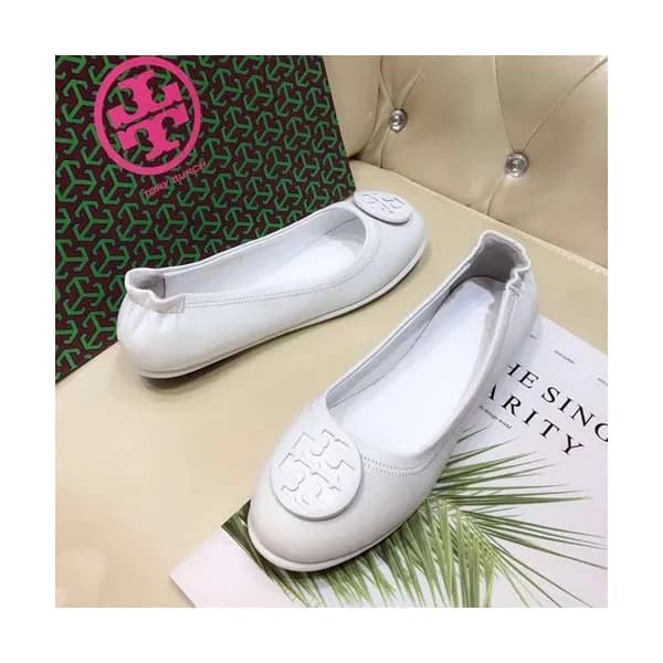Tory Burch 2019 Ladies Initial Logo Leather Balle…