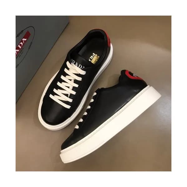 Prada 2019 Mens Leather Sneakers - 프라다 2019 남성용 레더… - 1