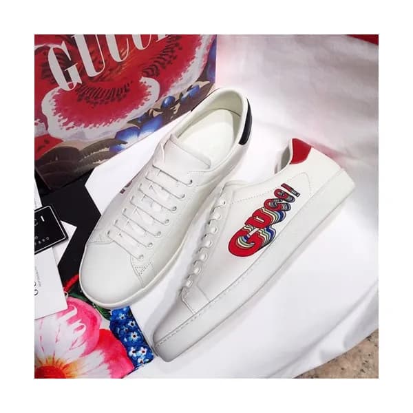 Gucci 2019 Mm/Wm Leather Sneakers - 구찌 2019 남여공용 레… - 1