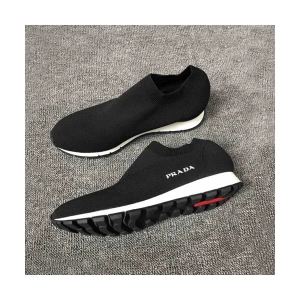 Prada 2019 Mens Knit Sneakers Runner - 프라다 2019 남성… - 1