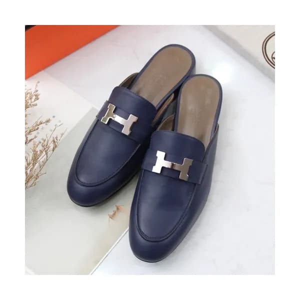 Hermes 2019 Ladies Leather Bloafer- 에르메스 2019 여성용 … - 1