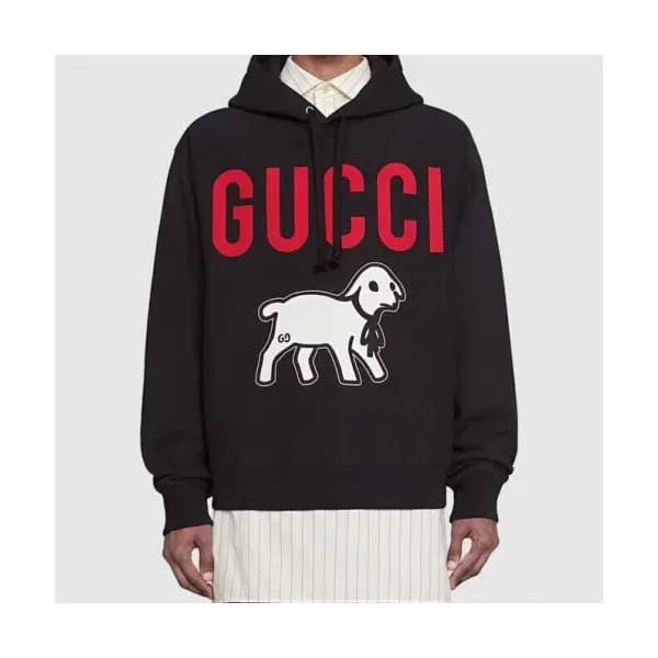 Gucci 2019 Mens Logo Cotton HoodT - 구찌 2019 남성 로고 … - 1