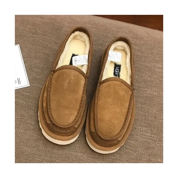 UGG 2019 Mens Leather & Wool Slip On - UGG 2019 남… - 1