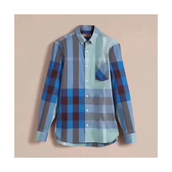 Burberry 2019 Mens Logo Slim Fit Cotton shirt - 버버… - 1