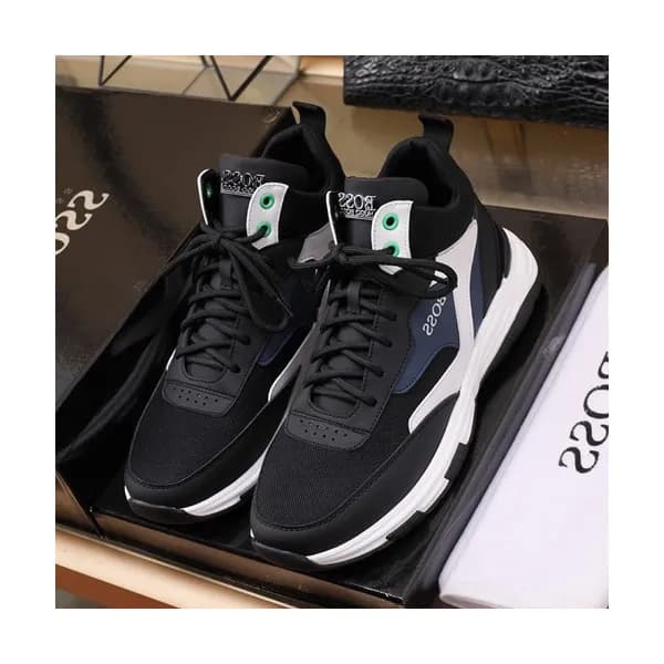 Hugo Boss 2019 Mens Leather Running Shoes - 휴고보스 2… - 1