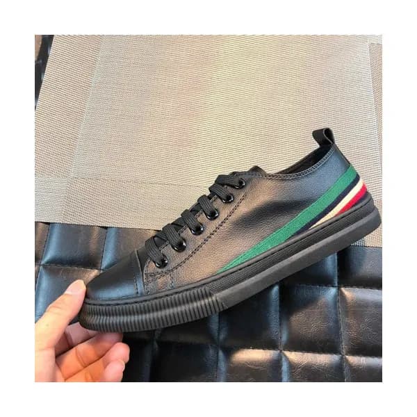 Gucci 2019 Mens Leather Sneakers - 구찌 2019 남성용 레더 … - 1