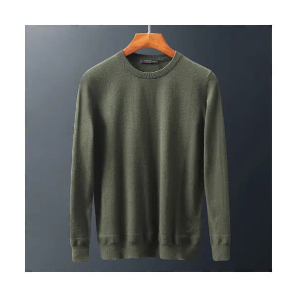 Louis vuitton 2019 Mens Basic Crew-neck Wool Sweat… - 1
