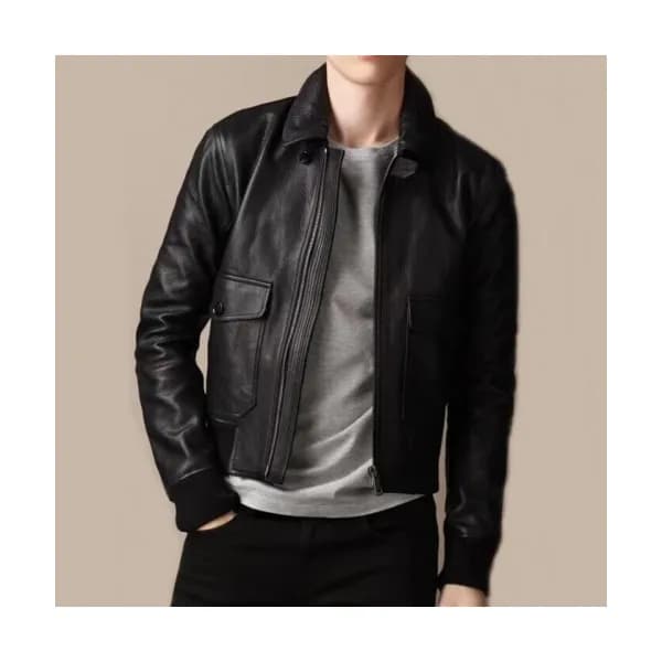 Burberry 2019 Mens Casual Down Leather Jacket - 버버… - 1
