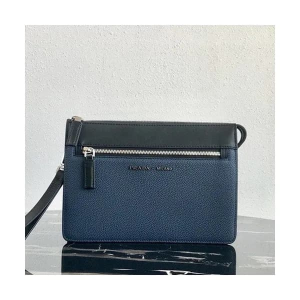 Prada 2019 Mens Clutch Bag,26CM - 프라다 2019 남성용 클러치… - 1
