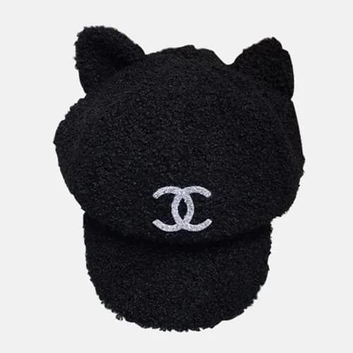 Chanel 2019 Ladies Lambs Wool Cap - 샤넬 2019 여성용 램스… - 1