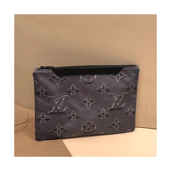 Louis Vuitton 2019 Monogram Reversible Clutch Bag,… - 1