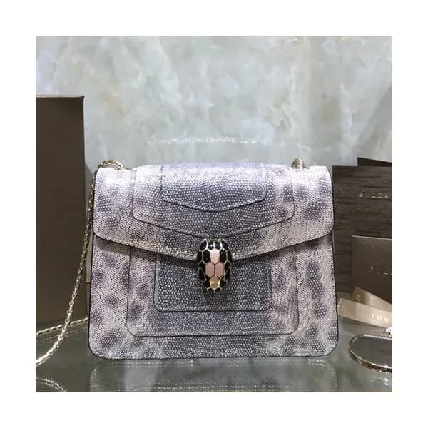 Bvlgari 2019 Serpenti Chain Shoulder Bag,20CM - 불가… - 1