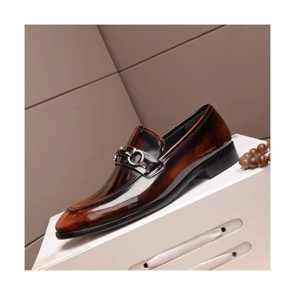 Ferragamo 2019 Mens Leather Shoes - 페라가모 2019 남성용 … - 1