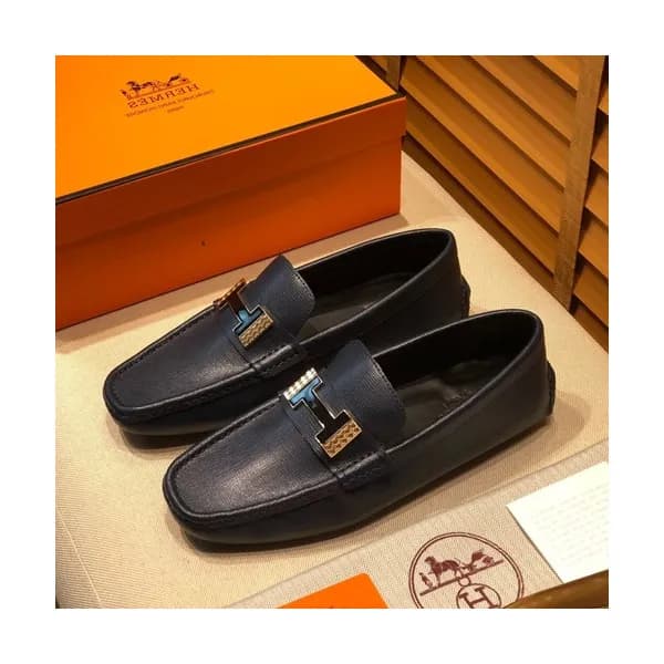 Hermes 2020 Mens Leather Loafer - 에르메스 2020 남성용 레더… - 1
