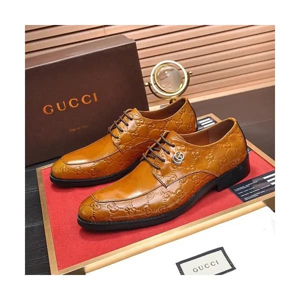 Gucci 2020 Mens Leather Oxford Shoes - 구찌 2020 남성… - 1