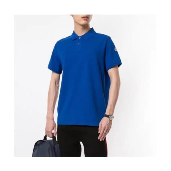 [매장판]Moncler 2020 Mens Logo Cotton Short Sleeved P… - 1