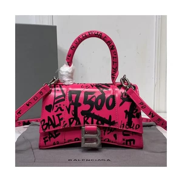 Balenciaga 2020 Leather Small Tote Shoulder Bag,21… - 1